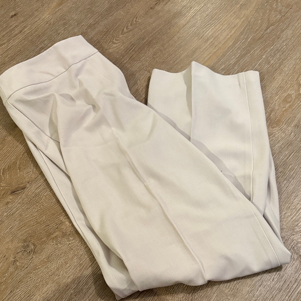 Elegant Cream Women's Pants